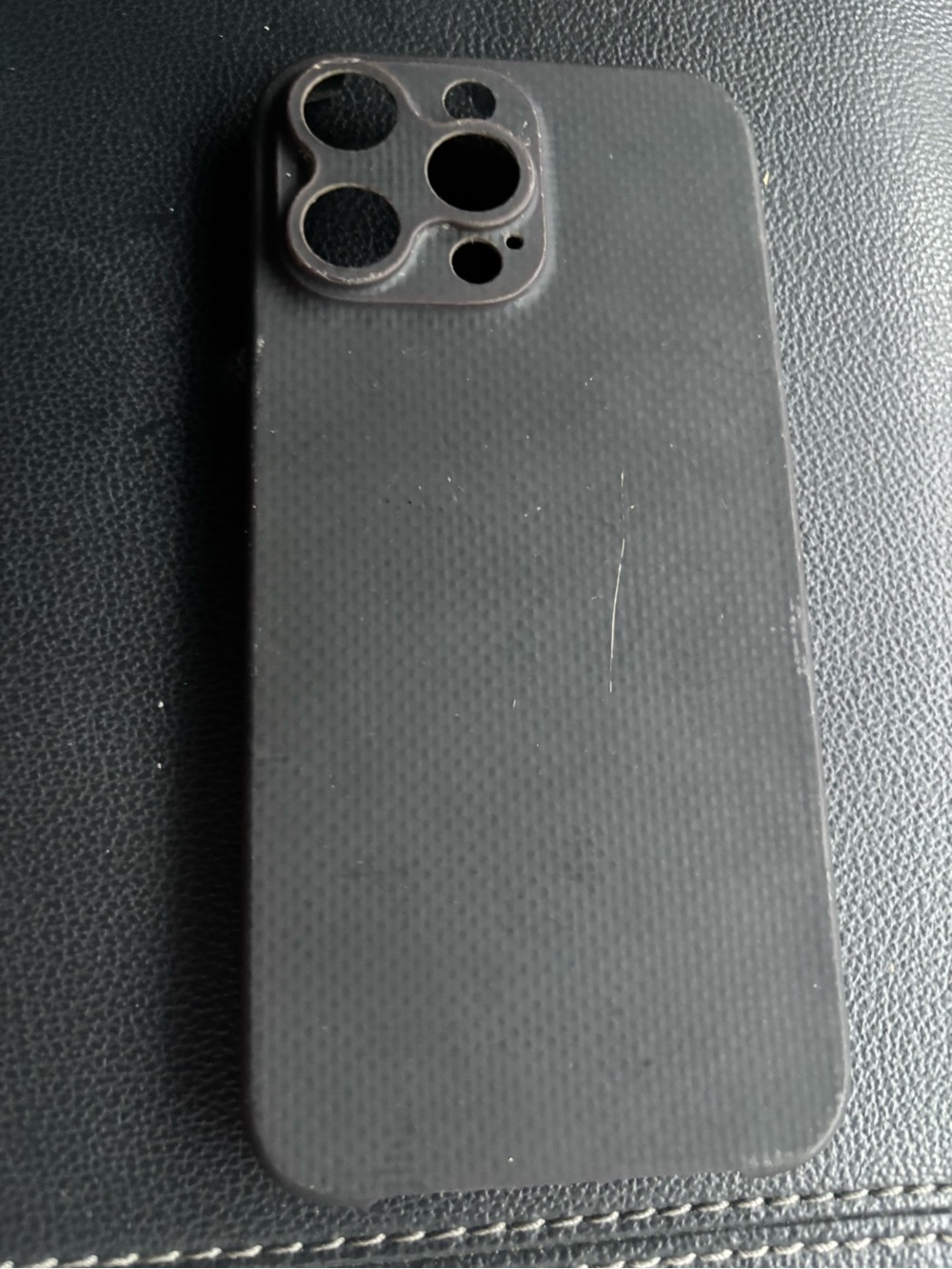 Black Textured iPhone 16 Pro Max Case